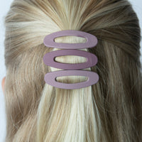 Matte Sierra Snap Clip - Deep Mauve