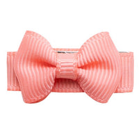 Mini Bow TUX Snap Clip - Peach