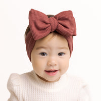 Jumbow Waffle Knot - Auburn