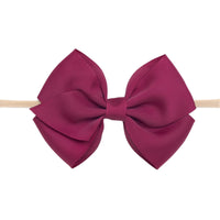 Ella Grosgrain Bow Nylon Headbands - Other Colors