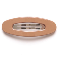 Glossy Sierra Snap Clip - Toffee