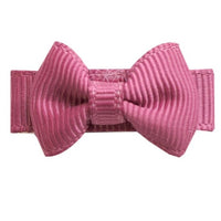 Mini Bows Snap Clips TUX - Victorian Rose