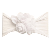 Couture Flower Headband - White