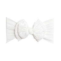 Jade Bow - White