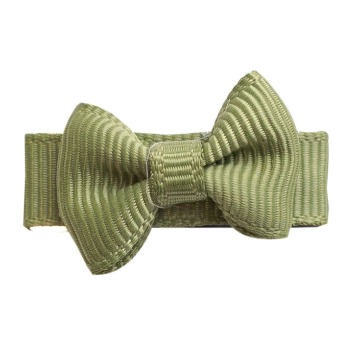 Mini Bows Snap Clips TUX - Willow