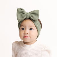 Jumbow Waffle Knot - Olive