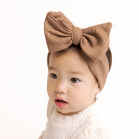 Jumbow Waffle Knot- Coffee