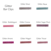 Bar Hair Clip - 14 Glitter - Non Slip Clip