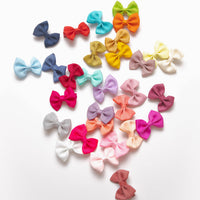 Lexi SET Mini Bows Hair Clips - 29 COLORS