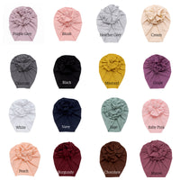 Turban FLOWER Hats 20 Colors