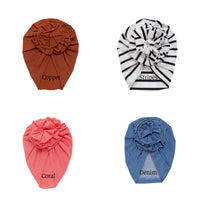 Turban FLOWER Hats 20 Colors