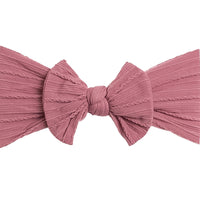 Cable Knit Knot - Guava