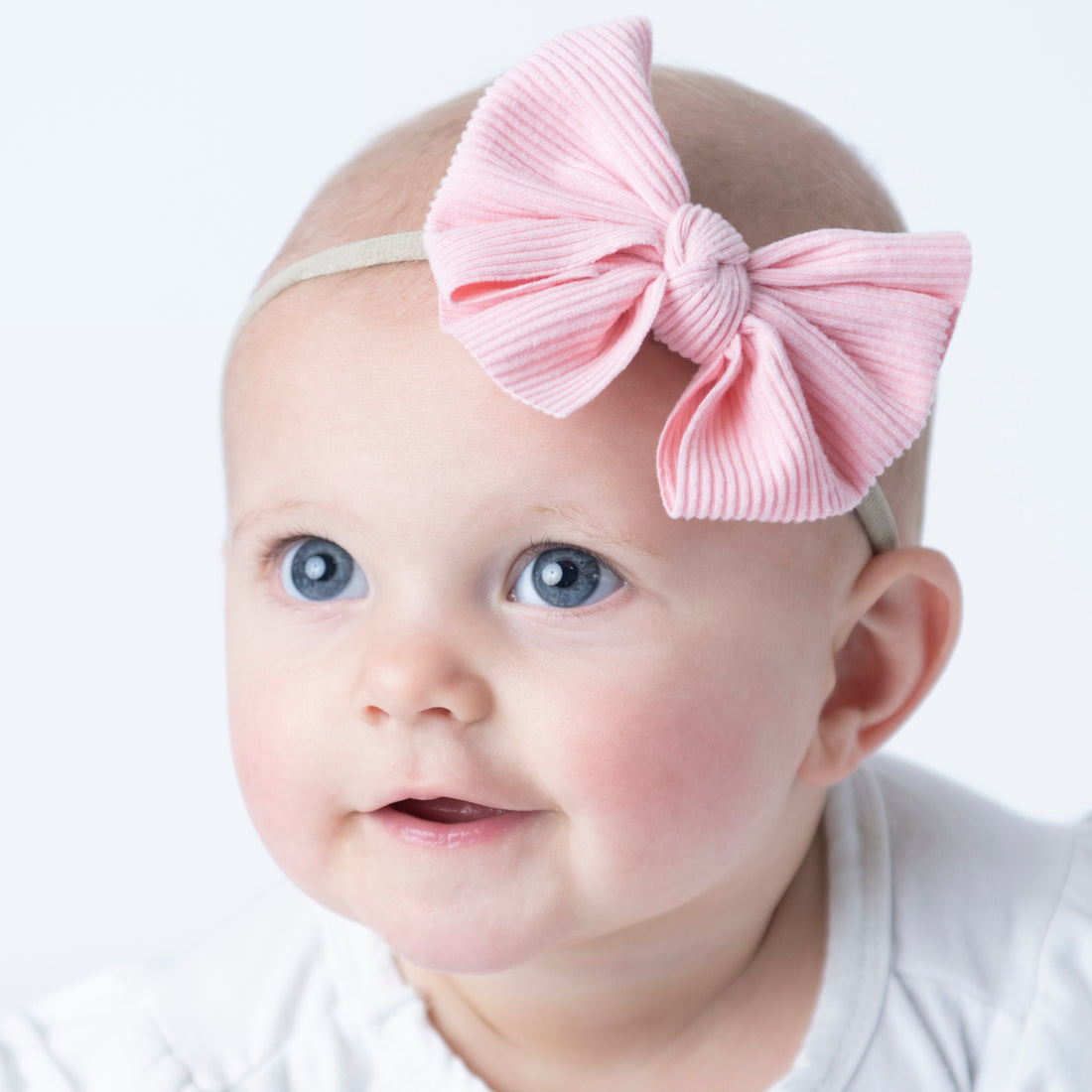 Reeva Bow Skinny Nylon Headband - 17 colors