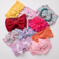 5 or 10 Headbands GRAB a BAG WIDE NYLON Headbands