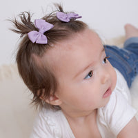 GIA Mini Bows Snap Hair Clips - 22 COLORS
