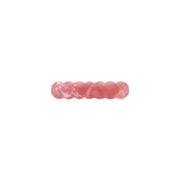 Scalloped Acrylic Hair Clip - 20 Glitter & Pearl