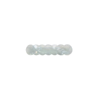 Scalloped Acrylic Hair Clip - 20 Glitter & Pearl