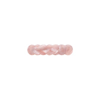 Scalloped Acrylic Hair Clip - 20 Glitter & Pearl