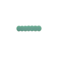 Scalloped Acrylic Hair Clip - 28 Prints