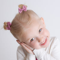 GIA Mini Bows Snap Hair Clips - 22 COLORS
