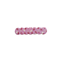 Scalloped Acrylic Hair Clip - 28 Prints