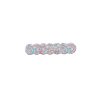 Scalloped Acrylic Hair Clip - 28 Prints