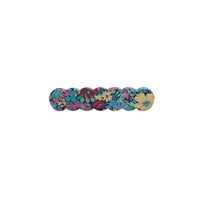 Scalloped Acrylic Hair Clip - 28 Prints