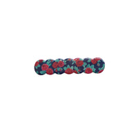 Scalloped Acrylic Hair Clip - 28 Prints