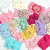 5 or 10 Headbands GRAB a BAG WIDE NYLON Headbands