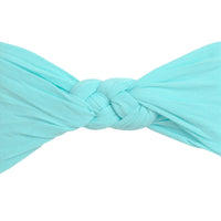 Sailor Knot Nylon Headwrap - Aqua