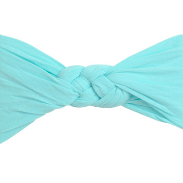 Sailor Knot Nylon Headwrap - Aqua