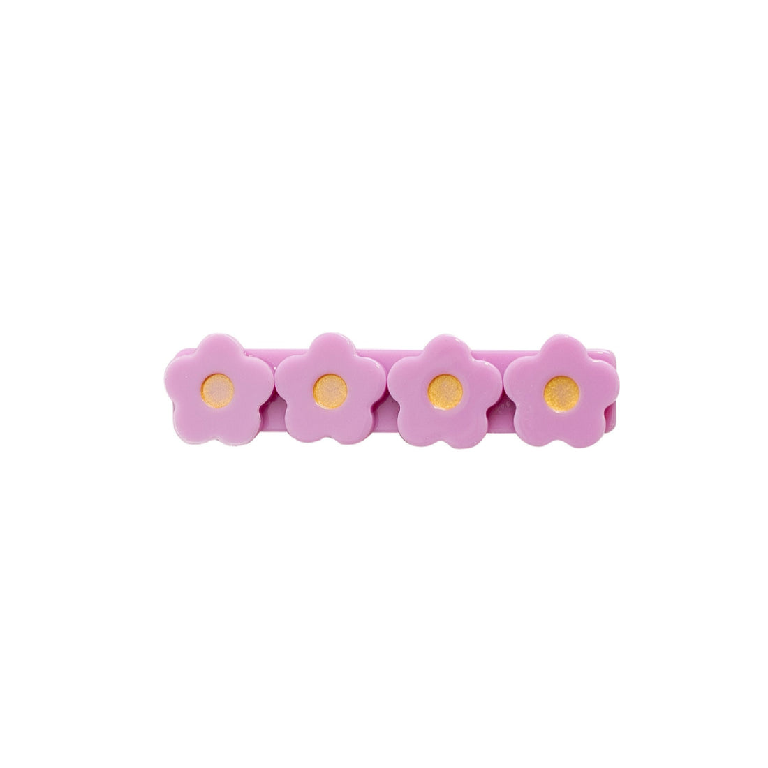 All Flower Acrylic Clip- 25 Colors