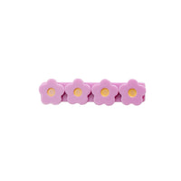 All Flower Acrylic Clip- 25 Colors