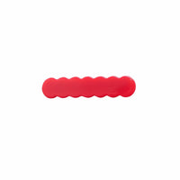 Scalloped Acrylic Hair Clip - 40 Colors