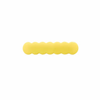 Scalloped Acrylic Hair Clip - 40 Colors