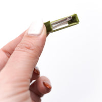 Velvet Covered Clips - 40 Colors