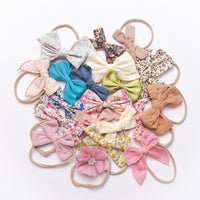 10 or 20 Skinny Nylon Headbands GRAB a BAG