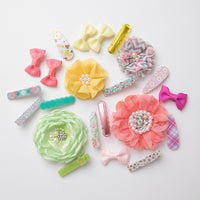 10 or 20 Hair Bows & Clips GRAB a BAG