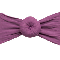 Round Knot Turban - Deep Purple
