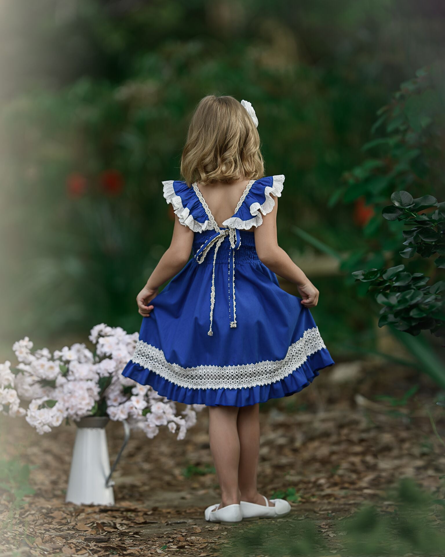 Matilda Dress - Royal #217