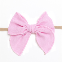 Kai Fable Linen Bow - Pink
