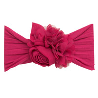Couture Flower Headwrap - Azalea