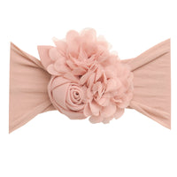 Couture Flower Headwrap - Blush