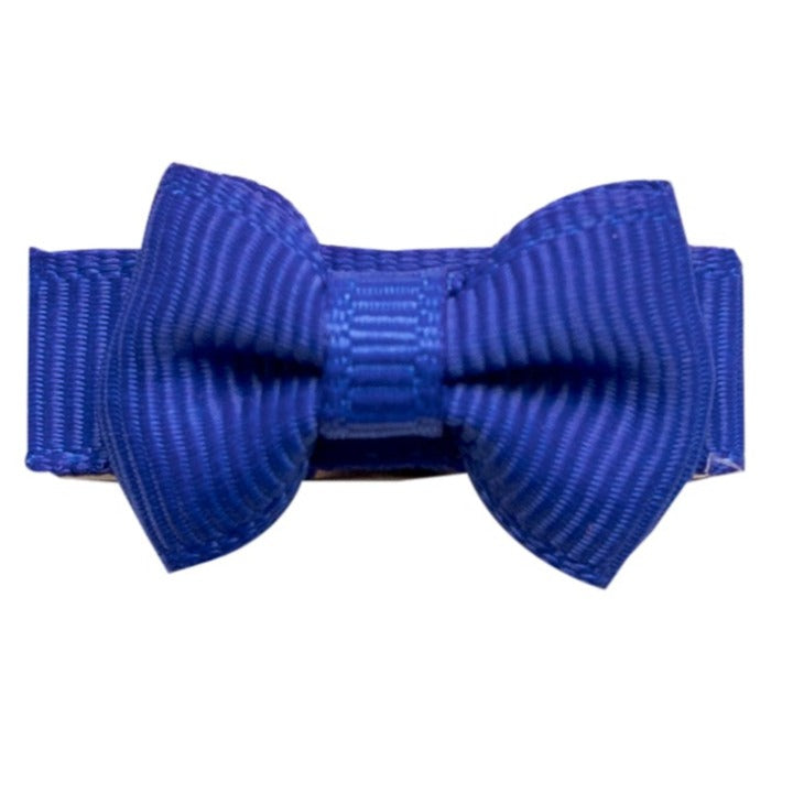 Mini Bow TUX Snap Clip - Cobalt