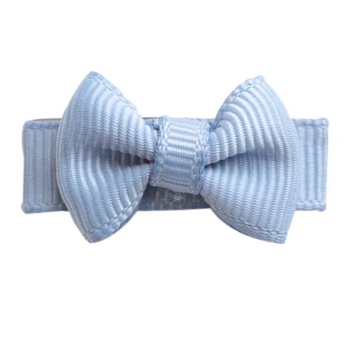 Mini Bows Snap Clips TUX - French Blue