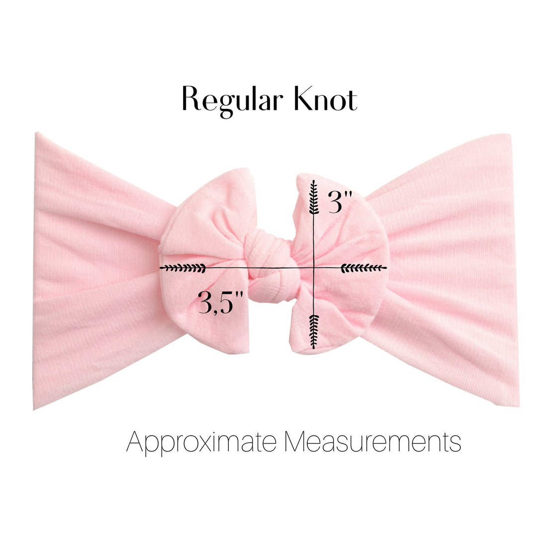 Classic Top Knot - Rose Pink