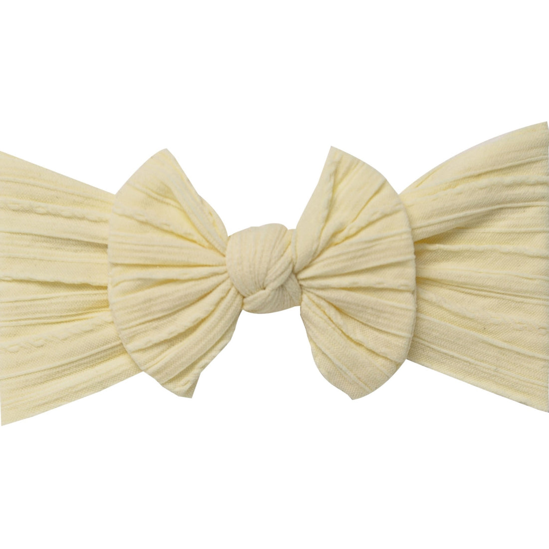Cable Knit Knot - Ivory