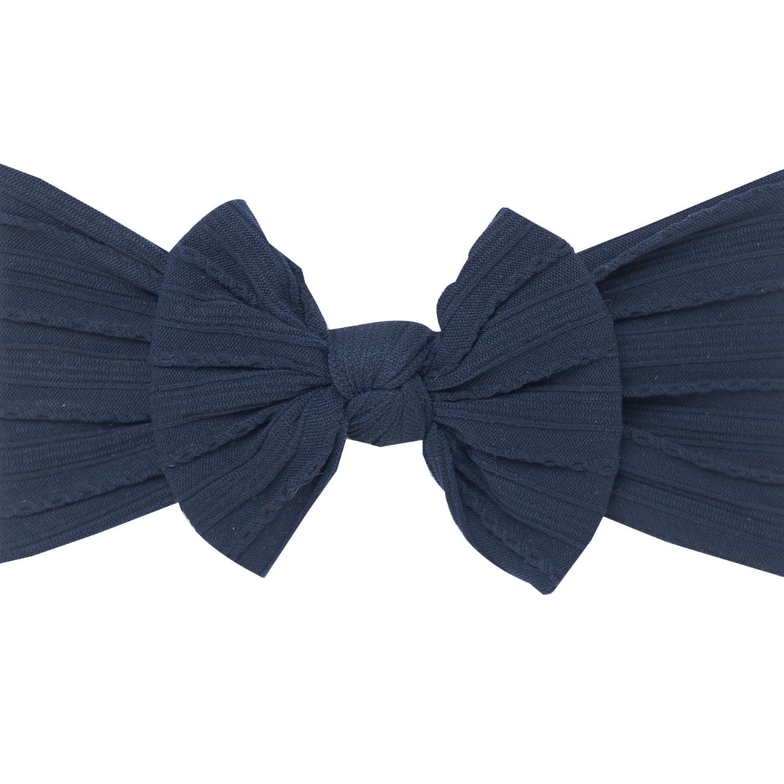 Cable Knit Knot - Navy