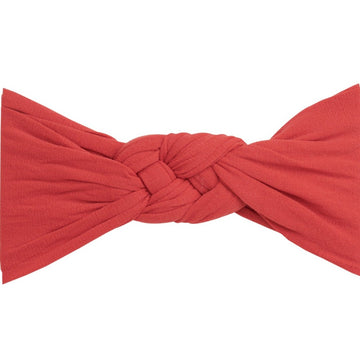 Sailor Knot Nylon Headwrap - Red