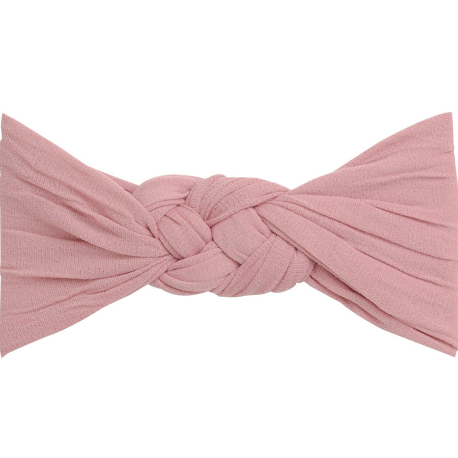 Sailor Knot Nylon Headwrap - Vintage Blush